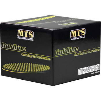 MTS Schleifscheiben Gold Klett, P120, 15-Loch ø 150 mm, Pack à 100 Stück